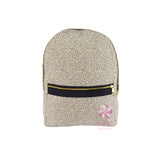 Oh Mint Medium Seersucker Backpack