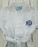 Children's Waffle Weave Robe