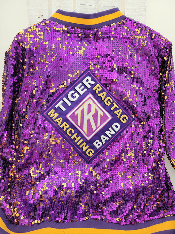 Sequin Tiger RagTag Marching Band Jacket