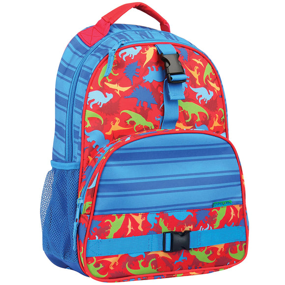 All Over Print Backpacks Dino Primary Colors