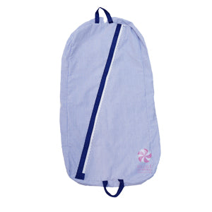 Oh Mint Seersucker Baby Garment Bag