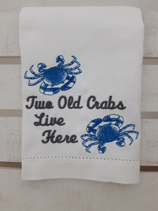 Two Old Crabs Live Here